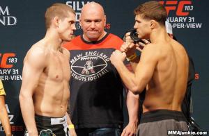 "I just need to go out there, dominate and finish quick." -Al Iaquinta 